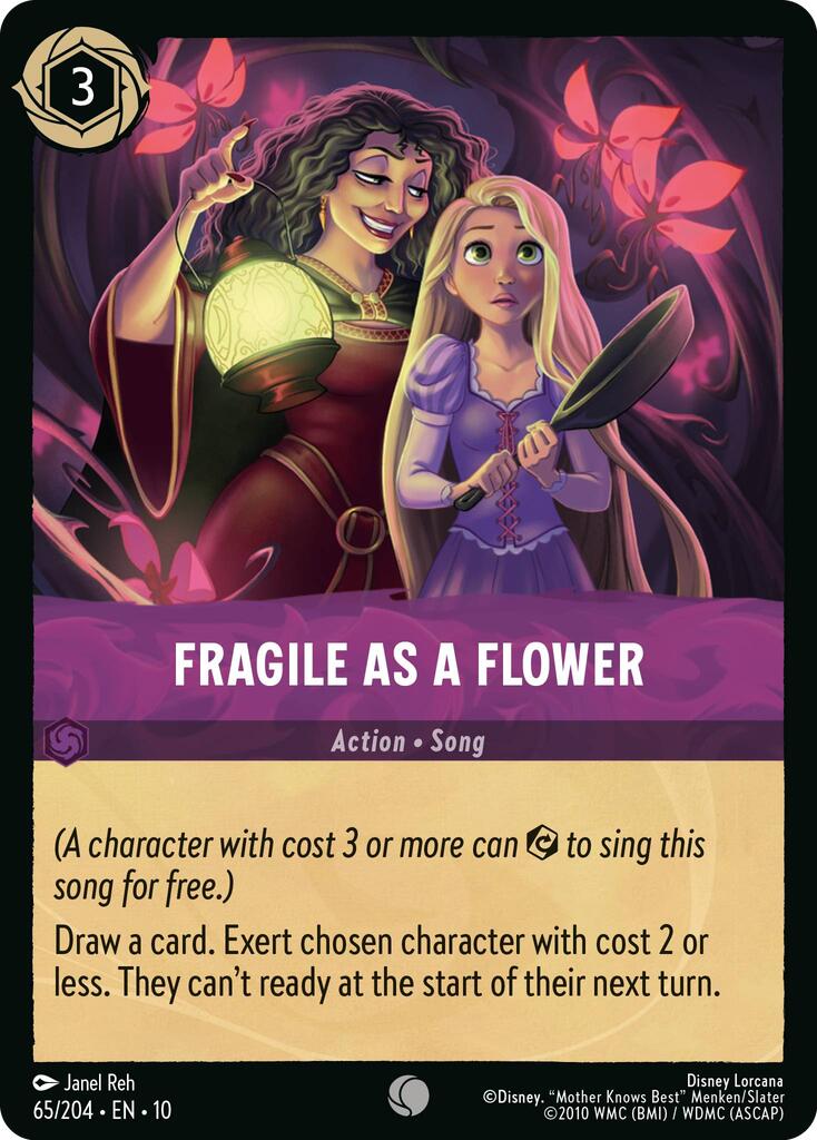 Fragile as a Flower (65/204) [Whispers in the Well] | Infinity Cards & Collectibles