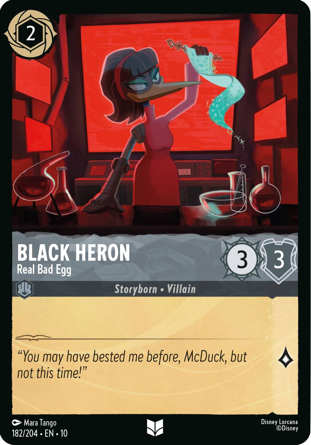 Black Heron - Real Bad Egg (182/204) [Whispers in the Well] | Infinity Cards & Collectibles