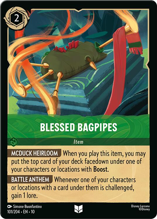 Blessed Bagpipes (101/204) [Whispers in the Well] | Infinity Cards & Collectibles