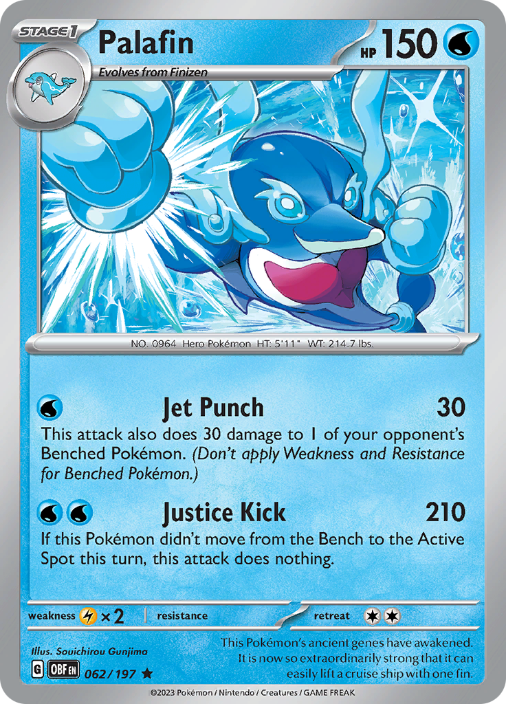 Palafin (062/197) [Scarlet & Violet: Obsidian Flames] | Infinity Cards & Collectibles