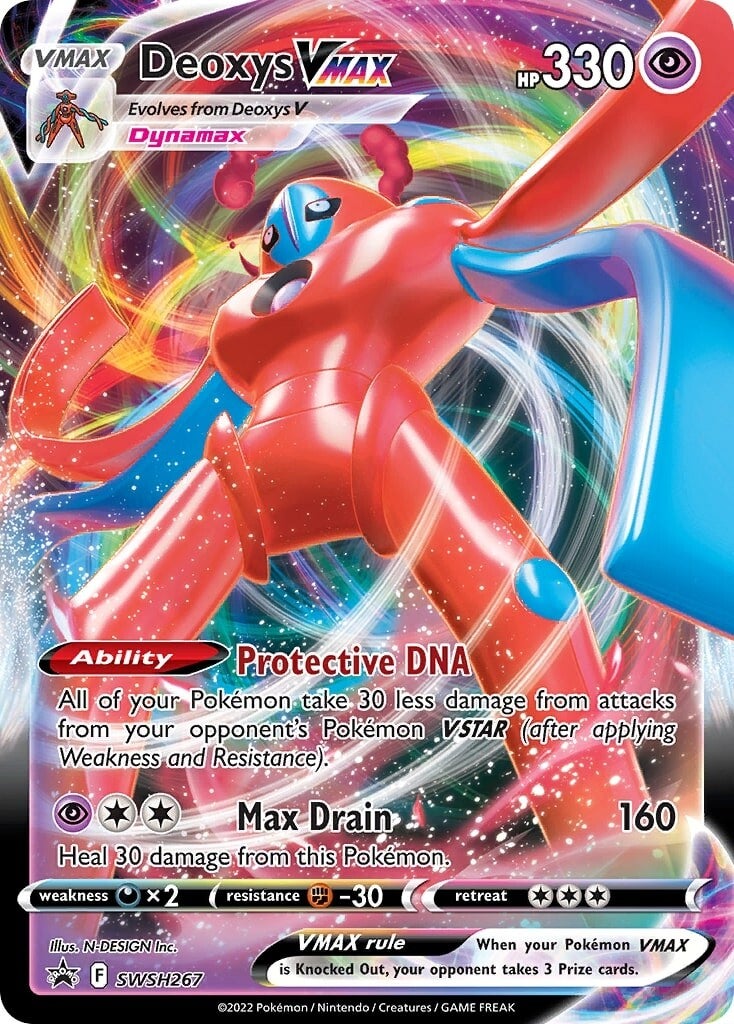 Deoxys VMAX (SWSH267) [Sword & Shield: Black Star Promos] | Infinity Cards & Collectibles