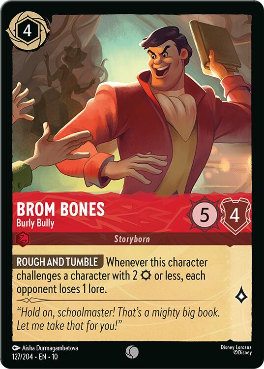 Brom Bones - Burly Bully (127/204) [Whispers in the Well] | Infinity Cards & Collectibles