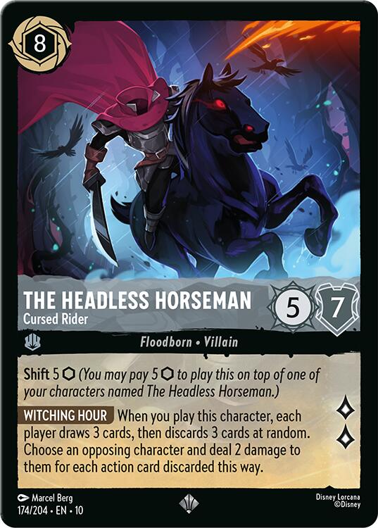 The Headless Horseman - Cursed Rider (174/204) [Whispers in the Well] | Infinity Cards & Collectibles