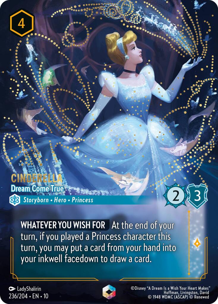 Cinderella - Dream Come True (Enchanted) (236/204) [Whispers in the Well] | Infinity Cards & Collectibles