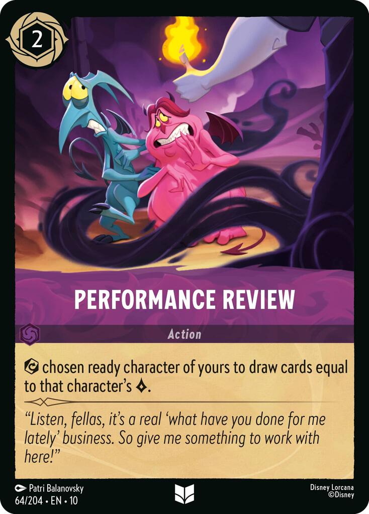 Performance Review (64/204) [Whispers in the Well] | Infinity Cards & Collectibles