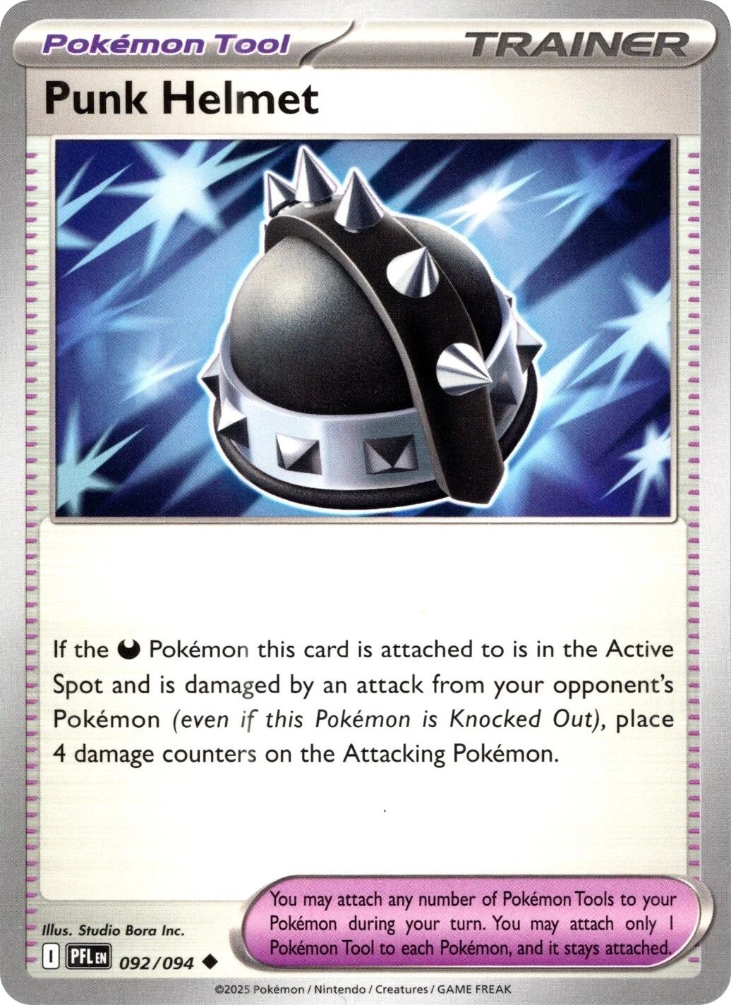 Punk Helmet (092/094) [Mega Evolution: Phantasmal Flames] | Infinity Cards & Collectibles