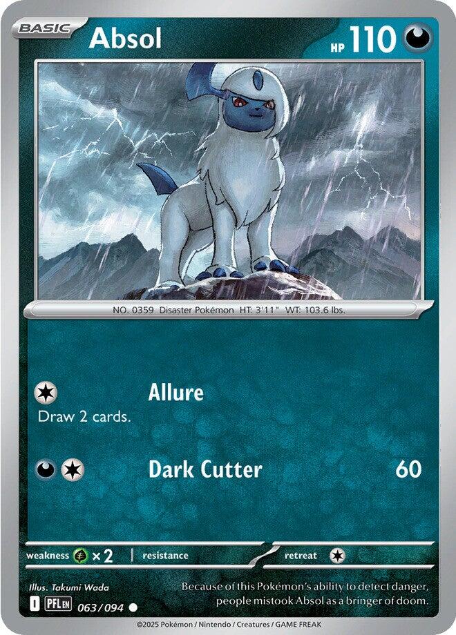 Absol (063/094) [Mega Evolution: Phantasmal Flames] | Infinity Cards & Collectibles