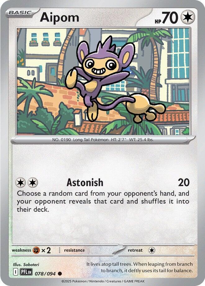 Aipom (078/094) [Mega Evolution: Phantasmal Flames] | Infinity Cards & Collectibles