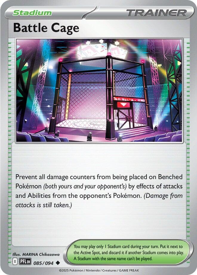 Battle Cage (085/094) [Mega Evolution: Phantasmal Flames] | Infinity Cards & Collectibles