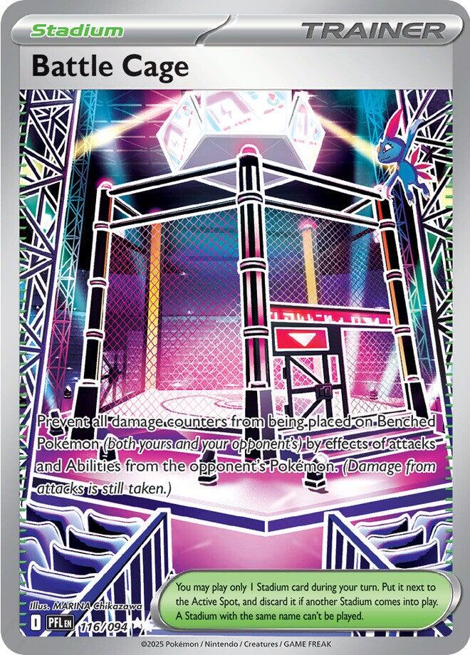 Battle Cage (116/094) [Mega Evolution: Phantasmal Flames] | Infinity Cards & Collectibles