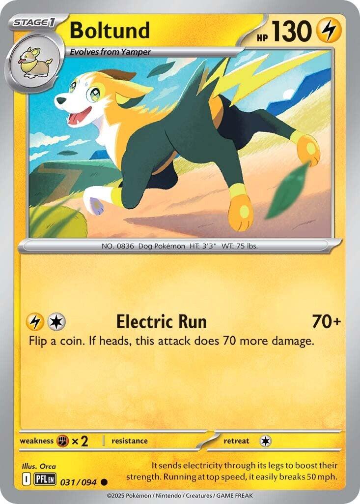 Boltund (031/094) [Mega Evolution: Phantasmal Flames] | Infinity Cards & Collectibles