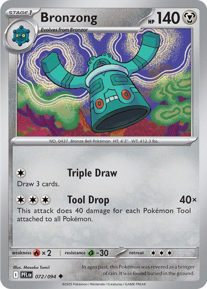 Bronzong (072/094) [Mega Evolution: Phantasmal Flames] | Infinity Cards & Collectibles