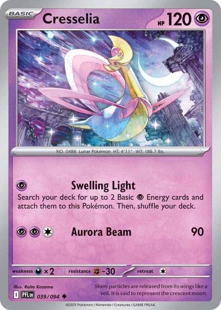 Cresselia (039/094) [Mega Evolution: Phantasmal Flames] | Infinity Cards & Collectibles