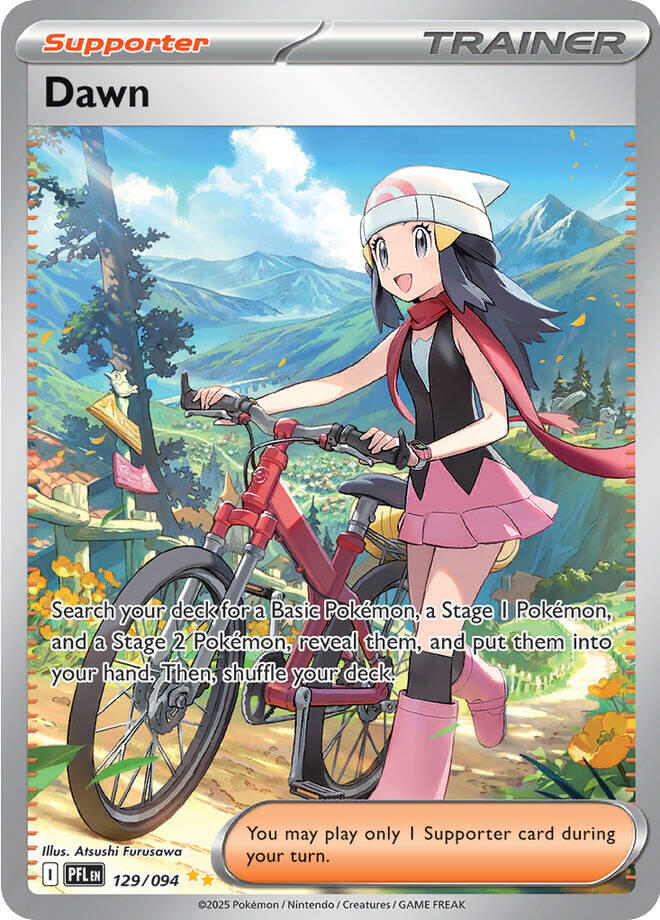 Dawn (129/094) [Mega Evolution: Phantasmal Flames] | Infinity Cards & Collectibles