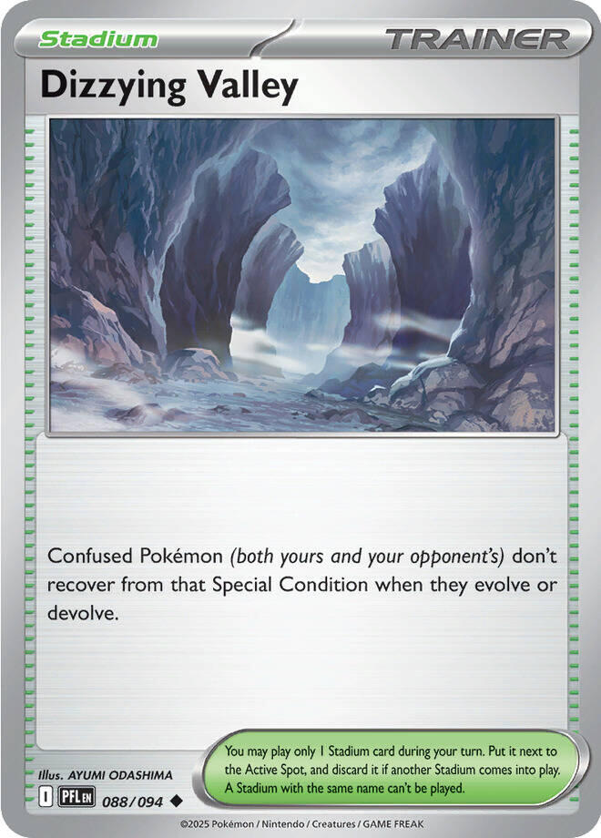 Dizzying Valley (088/094) [Mega Evolution: Phantasmal Flames] | Infinity Cards & Collectibles