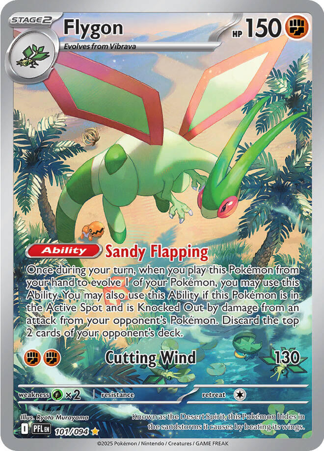 Flygon (101/094) [Mega Evolution: Phantasmal Flames] | Infinity Cards & Collectibles
