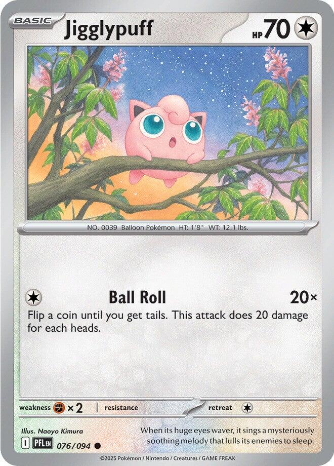 Jigglypuff (076/094) [Mega Evolution: Phantasmal Flames] | Infinity Cards & Collectibles