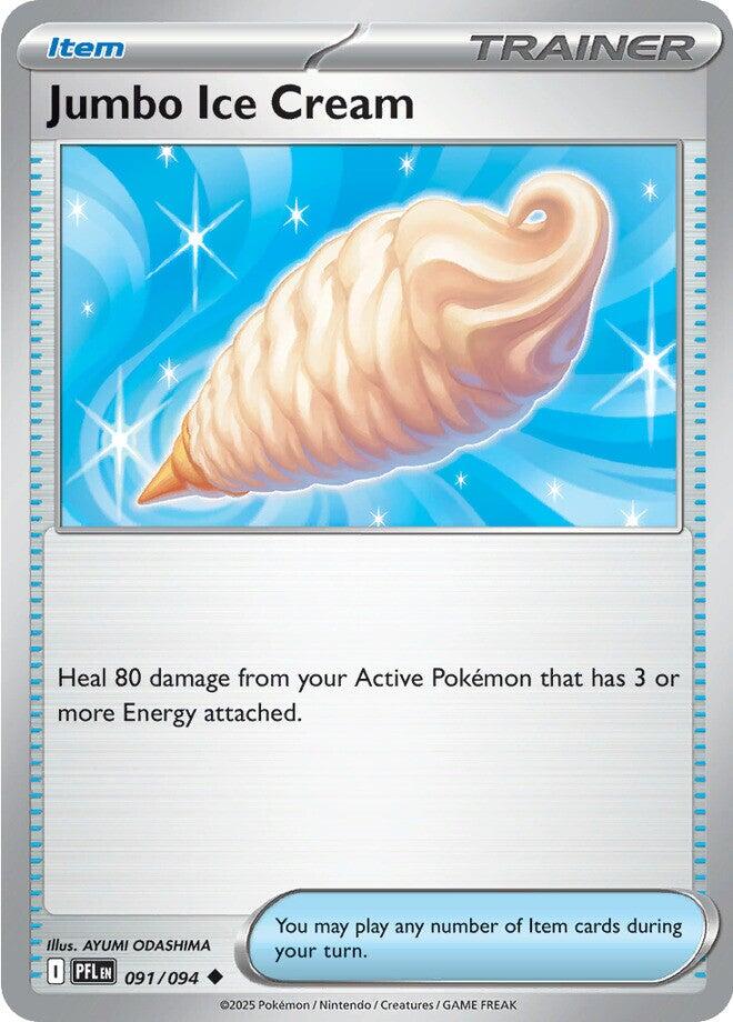 Jumbo Ice Cream (091/094) [Mega Evolution: Phantasmal Flames] | Infinity Cards & Collectibles