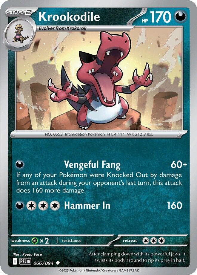 Krookodile (066/094) [Mega Evolution: Phantasmal Flames] | Infinity Cards & Collectibles