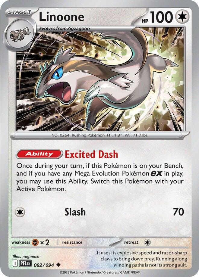 Linoone (082/094) [Mega Evolution: Phantasmal Flames] | Infinity Cards & Collectibles