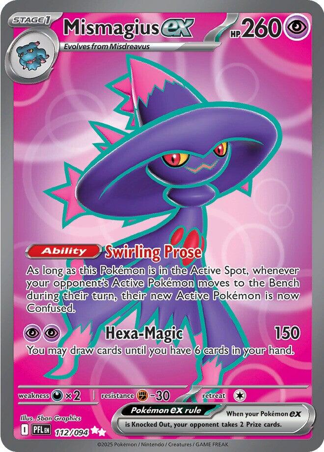 Mismagius ex (112/094) [Mega Evolution: Phantasmal Flames] | Infinity Cards & Collectibles