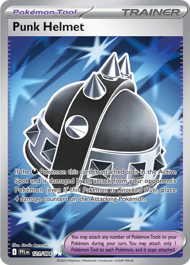 Punk Helmet (121/094) [Mega Evolution: Phantasmal Flames] | Infinity Cards & Collectibles