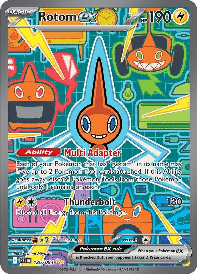 Rotom ex (126/094) [Mega Evolution: Phantasmal Flames] | Infinity Cards & Collectibles