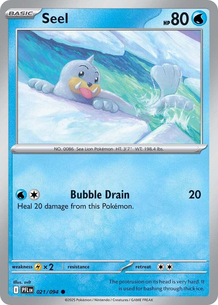 Seel (021/094) [Mega Evolution: Phantasmal Flames] | Infinity Cards & Collectibles