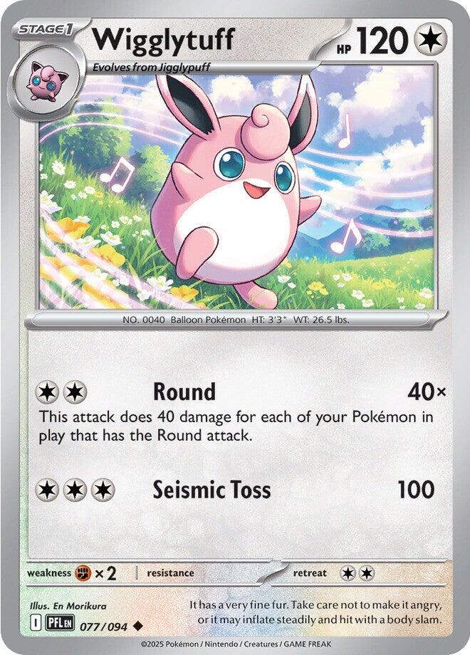 Wigglytuff (077/094) [Mega Evolution: Phantasmal Flames] | Infinity Cards & Collectibles