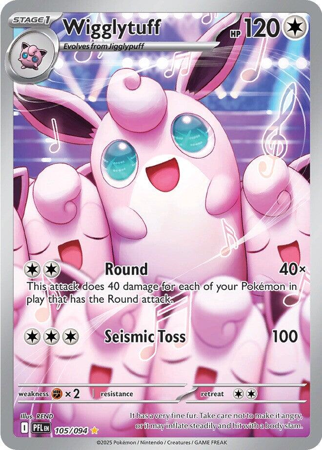 Wigglytuff (105/094) [Mega Evolution: Phantasmal Flames] | Infinity Cards & Collectibles