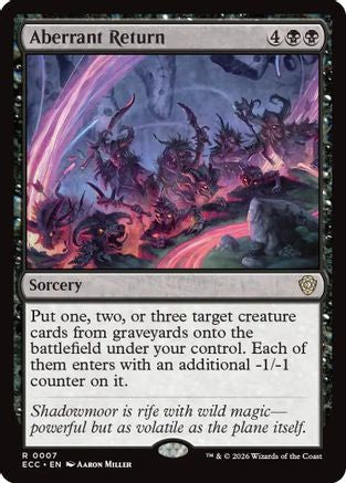 Aberrant Return [Lorwyn Eclipsed Commander]