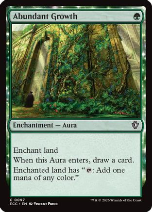 Abundant Growth [Lorwyn Eclipsed Commander]