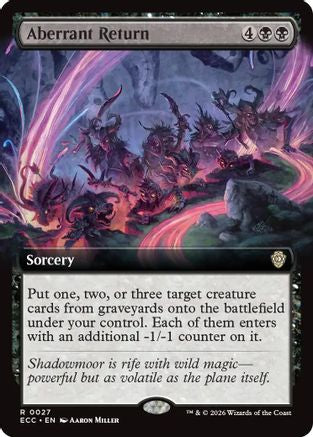 Aberrant Return (Extended Art) [Lorwyn Eclipsed Commander]