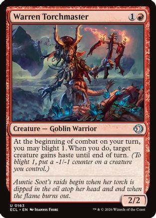 Warren Torchmaster [Lorwyn Eclipsed]
