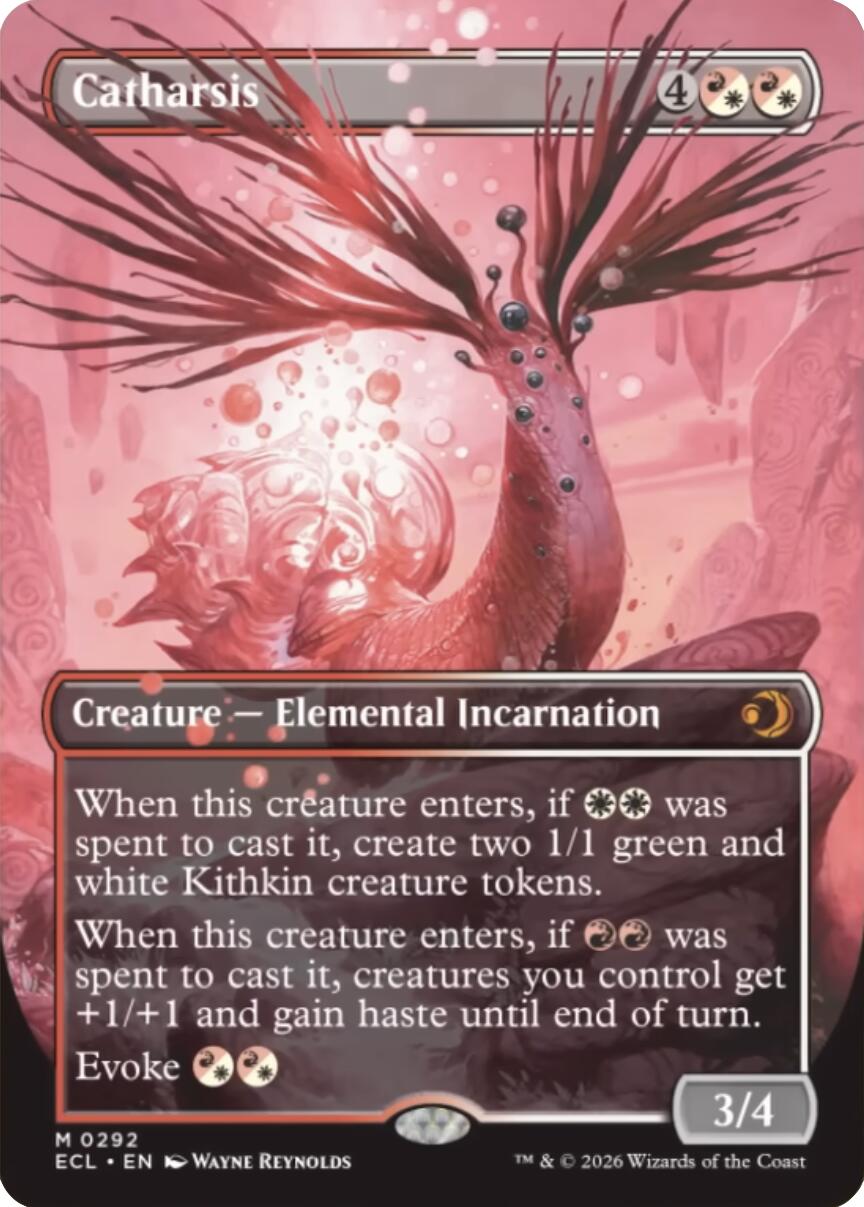 Catharsis (Borderless) [Lorwyn Eclipsed] | Infinity Cards & Collectibles