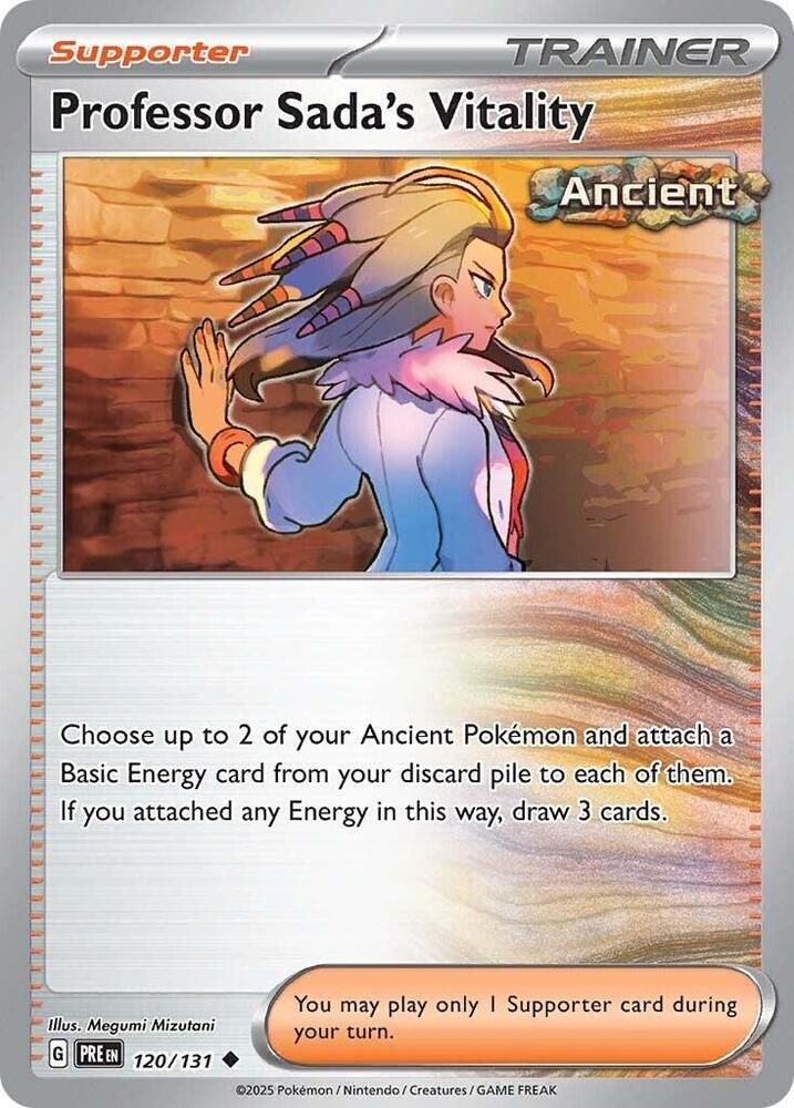 Professor Sada's Vitality (120/131) [Scarlet & Violet: Prismatic Evolutions] | Infinity Cards & Collectibles