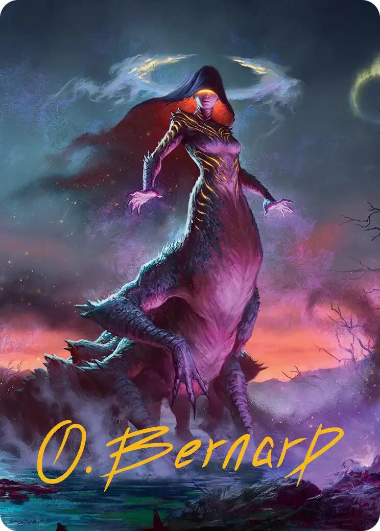 Moonshadow Art Card (Gold-Stamped Signature) [Lorwyn Eclipsed Art Series] | Infinity Cards & Collectibles