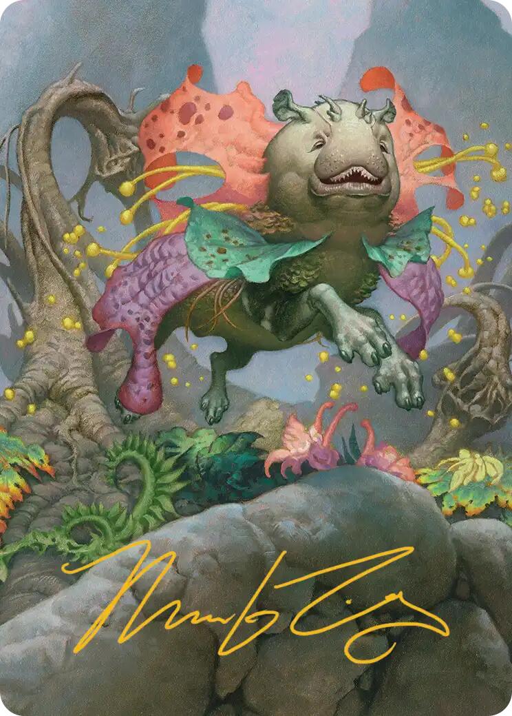 Vibrance Art Card (Gold-Stamped Signature) [Lorwyn Eclipsed Art Series] | Infinity Cards & Collectibles