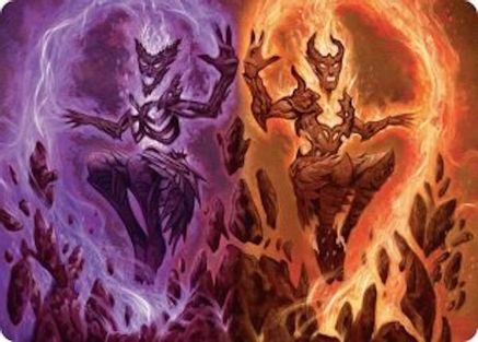 Fire Covenant Art Card [Lorwyn Eclipsed Art Series]