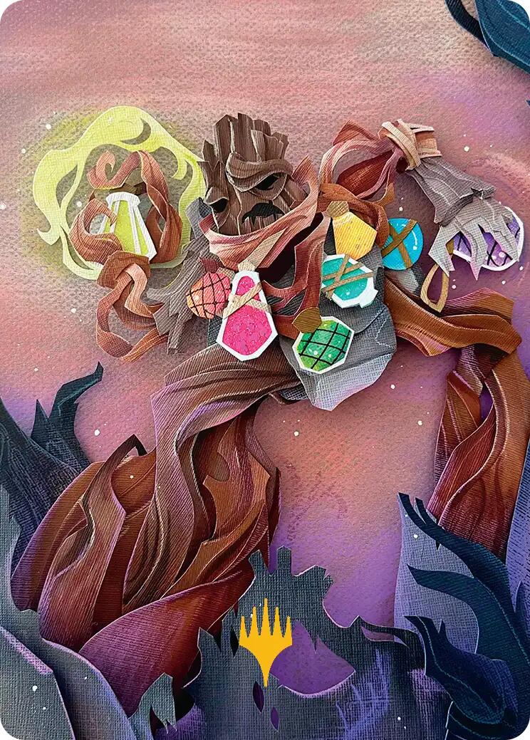 Painter's Servant Art Card (Gold-Stamped Planeswalker Symbol) [Lorwyn Eclipsed Art Series] | Infinity Cards & Collectibles