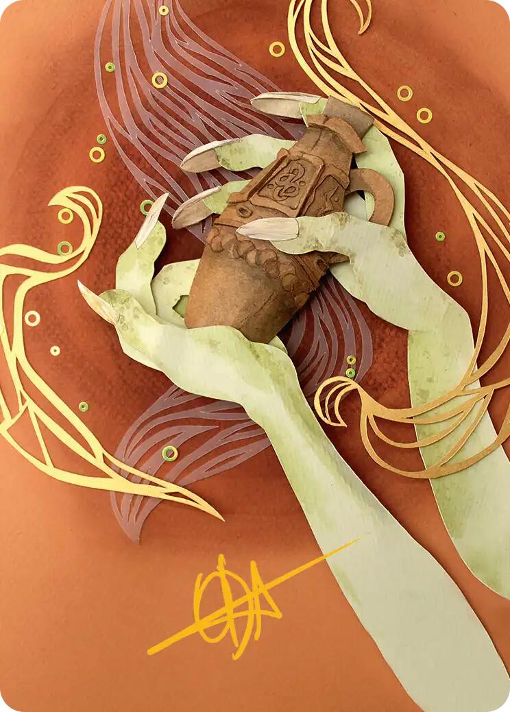 Thousand-Year Elixir Art Card (Gold-Stamped Signature) [Lorwyn Eclipsed Art Series] | Infinity Cards & Collectibles