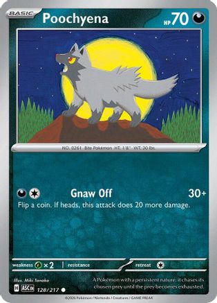 Poochyena (128/217) [Mega Evolution: Ascended Heroes]