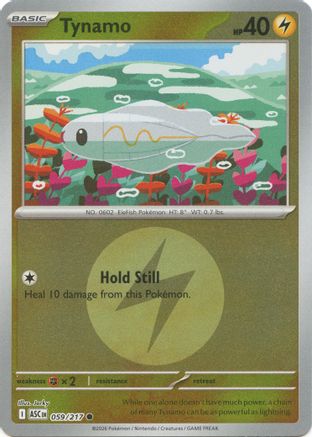 Tynamo (059/217) (Energy Symbol Pattern) [Mega Evolution: Ascended Heroes]