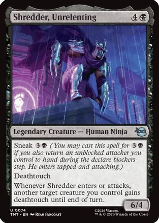 Shredder, Unrelenting [Teenage Mutant Ninja Turtles]