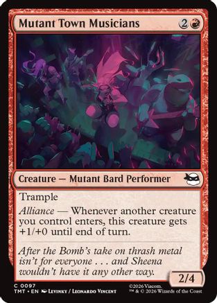 Mutant Town Musicians [Teenage Mutant Ninja Turtles]