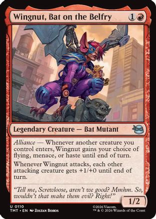 Wingnut, Bat on the Belfry [Teenage Mutant Ninja Turtles]