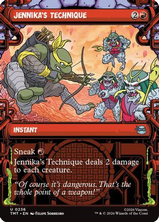 Jennika's Technique (Showcase) [Teenage Mutant Ninja Turtles]