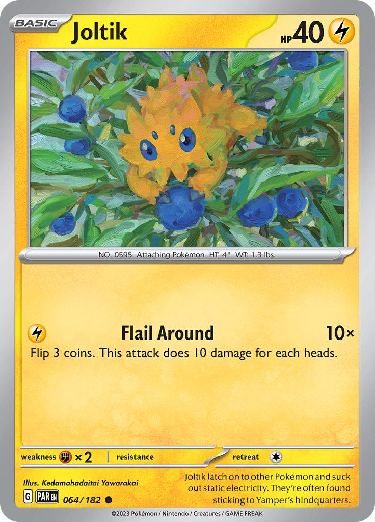 Joltik (064/182) [Scarlet & Violet: Paradox Rift] | Infinity Cards & Collectibles