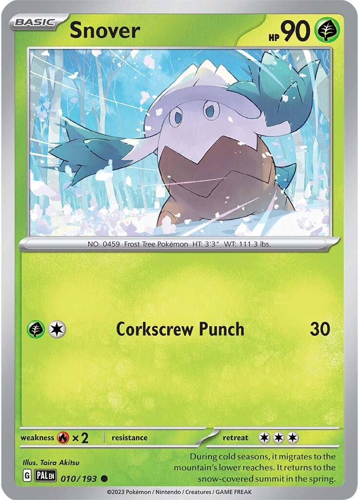 Snover (010/193) [Scarlet & Violet: Paldea Evolved] | Infinity Cards & Collectibles
