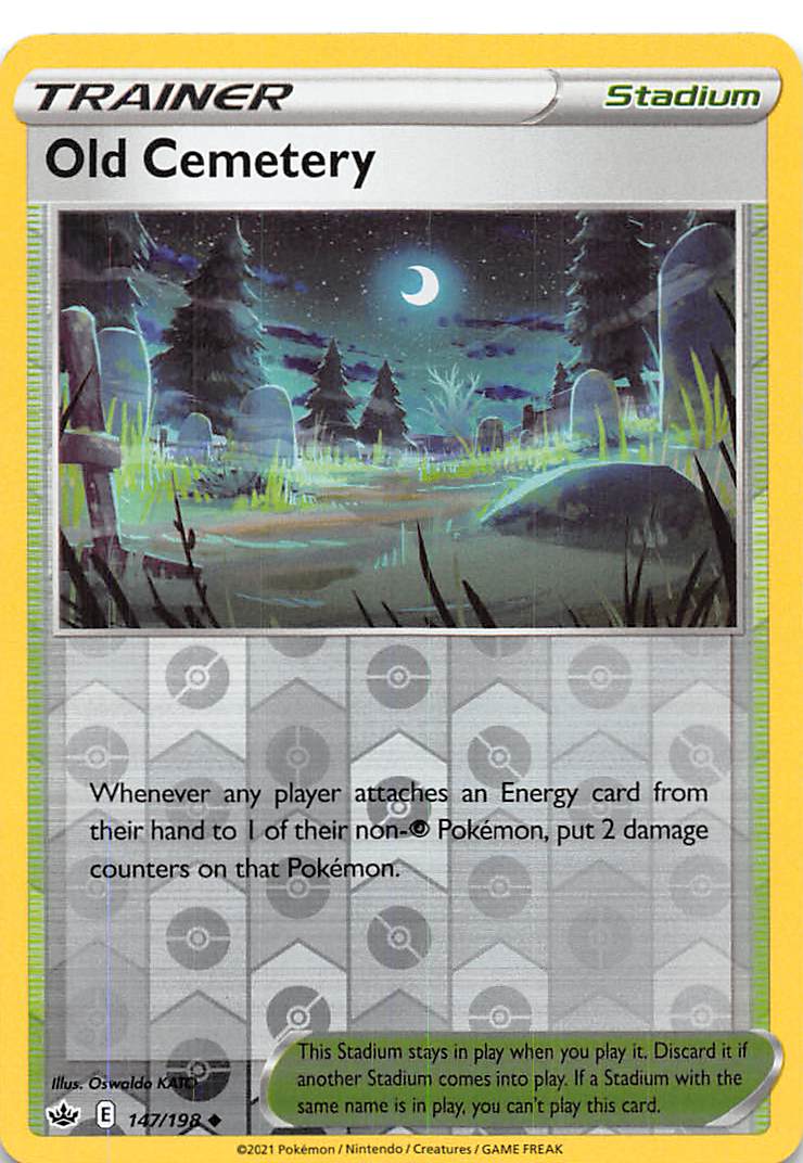 Old Cemetery (147/198) [Sword & Shield: Chilling Reign] | Infinity Cards & Collectibles
